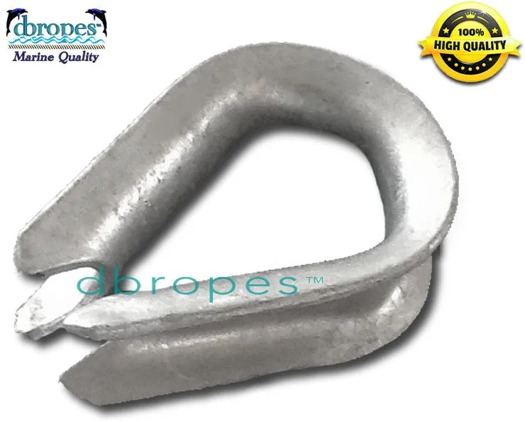 3/4" X 15' Three Strand Mooring Pendant 100% Nylon Rope with Thimble. Made in USA.