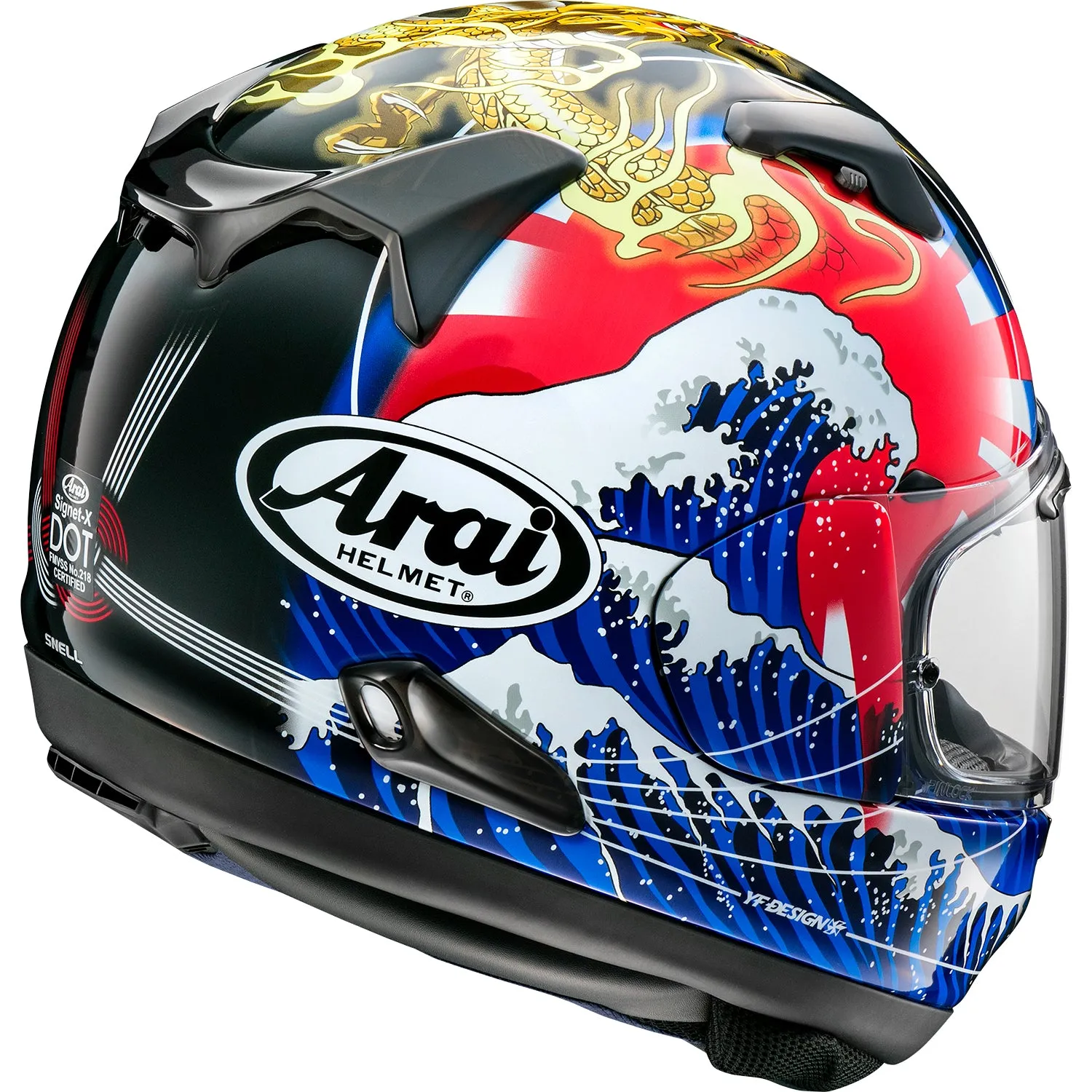 Premium Arai Signet-X Oriental-2 Motorcycle Helmet - Enhanced Safety & Comfort