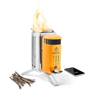 BioLite CampStove 2  Portable Outdoor Wood Burning Stove with USB Charging