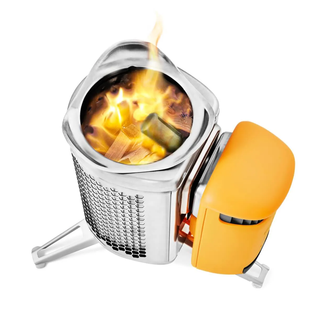 BioLite CampStove 2  Portable Outdoor Wood Burning Stove with USB Charging