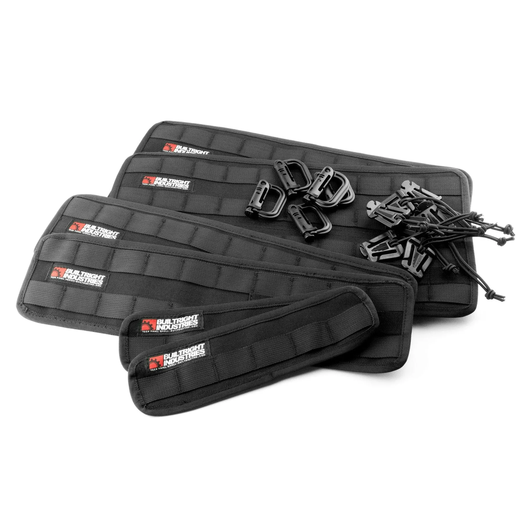 BuiltRight Industries - Velcro Tech Panel - 6pc  Kit
