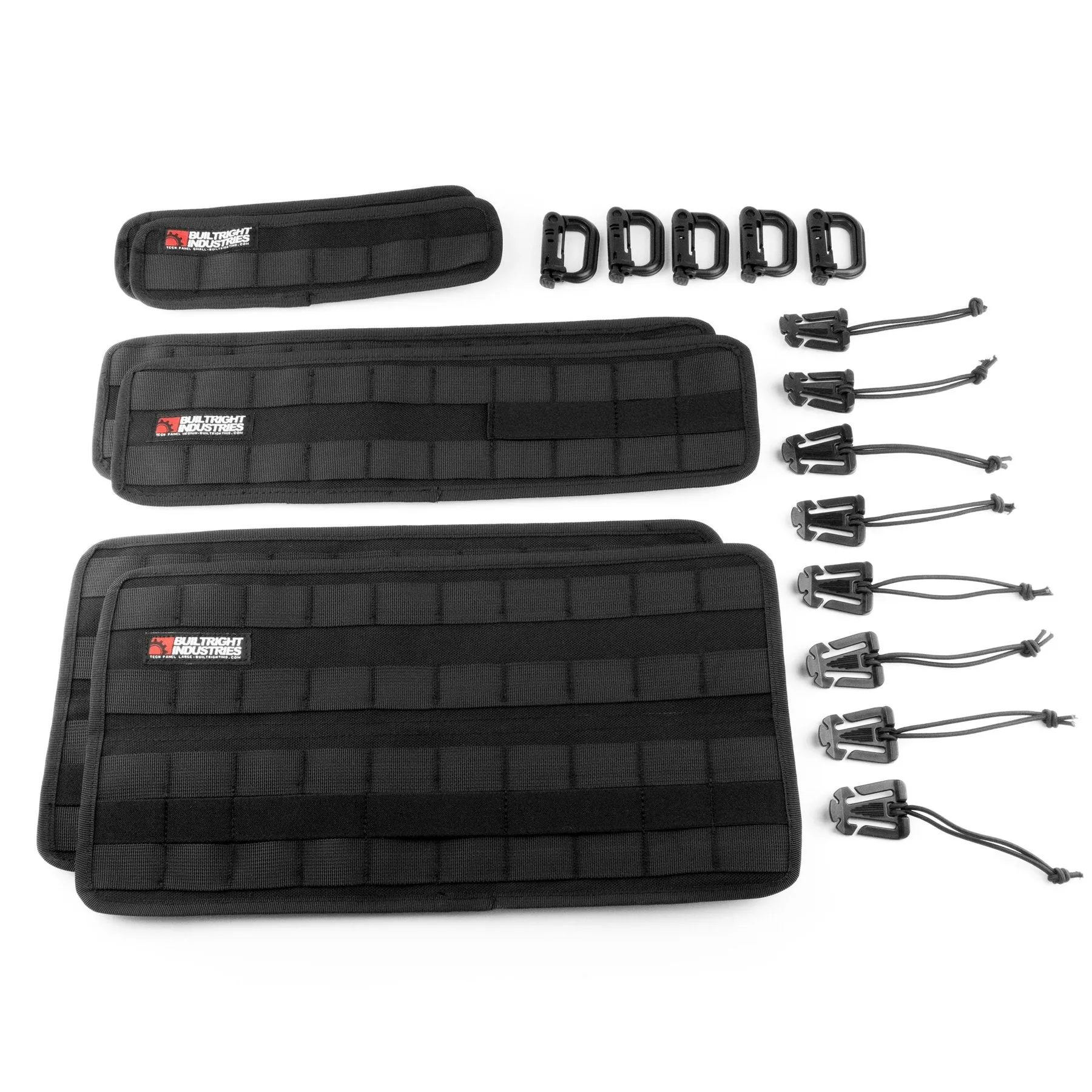 BuiltRight Industries - Velcro Tech Panel - 6pc  Kit