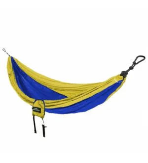 Castaway Single Travel Hammock - Yellow/Royal