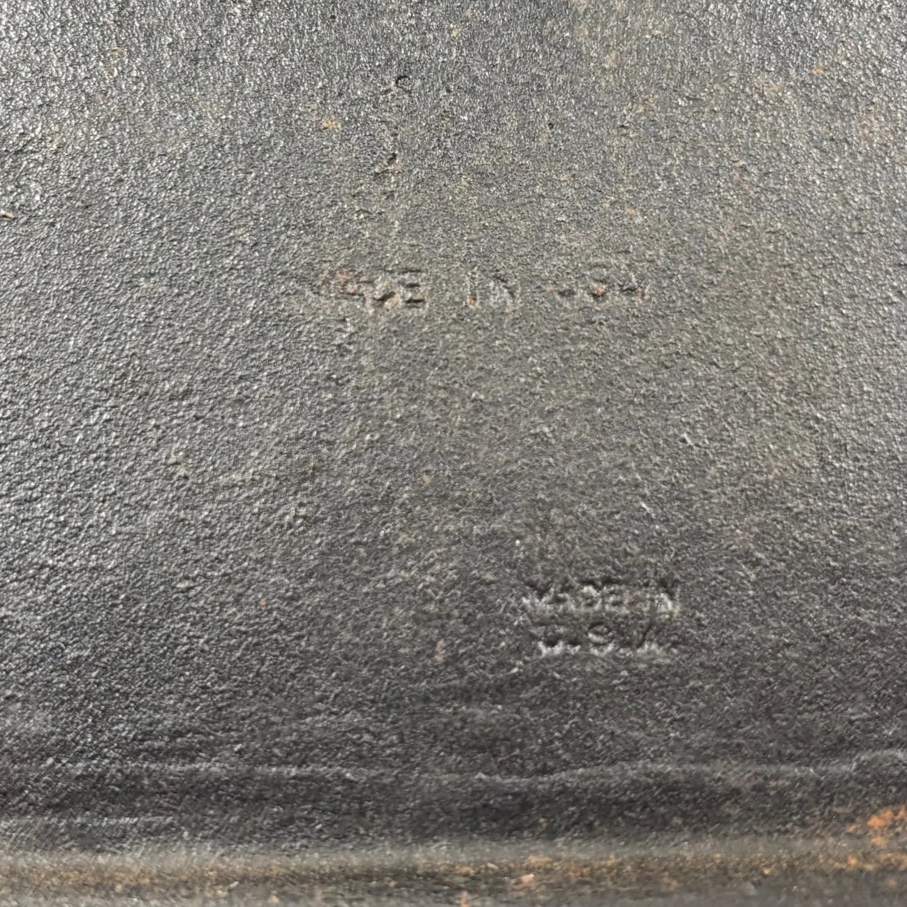 Circa 1950's Medium Sized Crescent Cast Iron Toy Stove