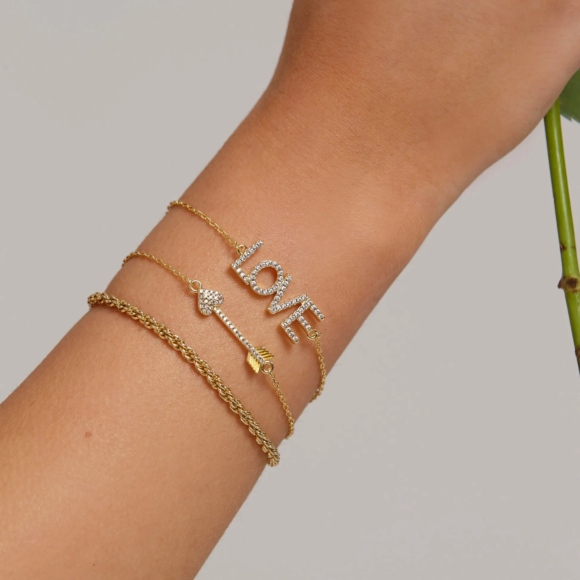 Cupids Arrow Bracelet (Gold)