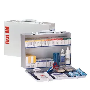First Aid Only 90603 2 Shelf First Aid ANSI B  Metal Cabinet, without Meds