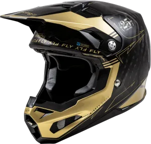 Fly Racing Formula S Carbon Legacy Helmet Black/Gold