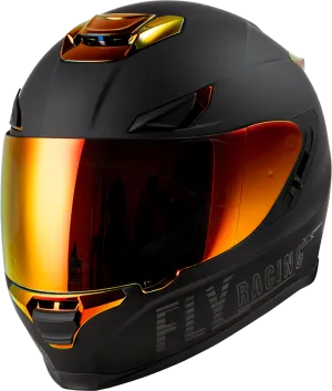 Fly Racing Sentinel Recon Helmet Matte Black/Fire Chrome