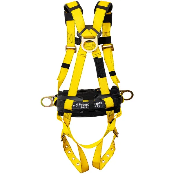 FrenchCreek 850AB Construction Fall Protection Harness - 3 D-Ring