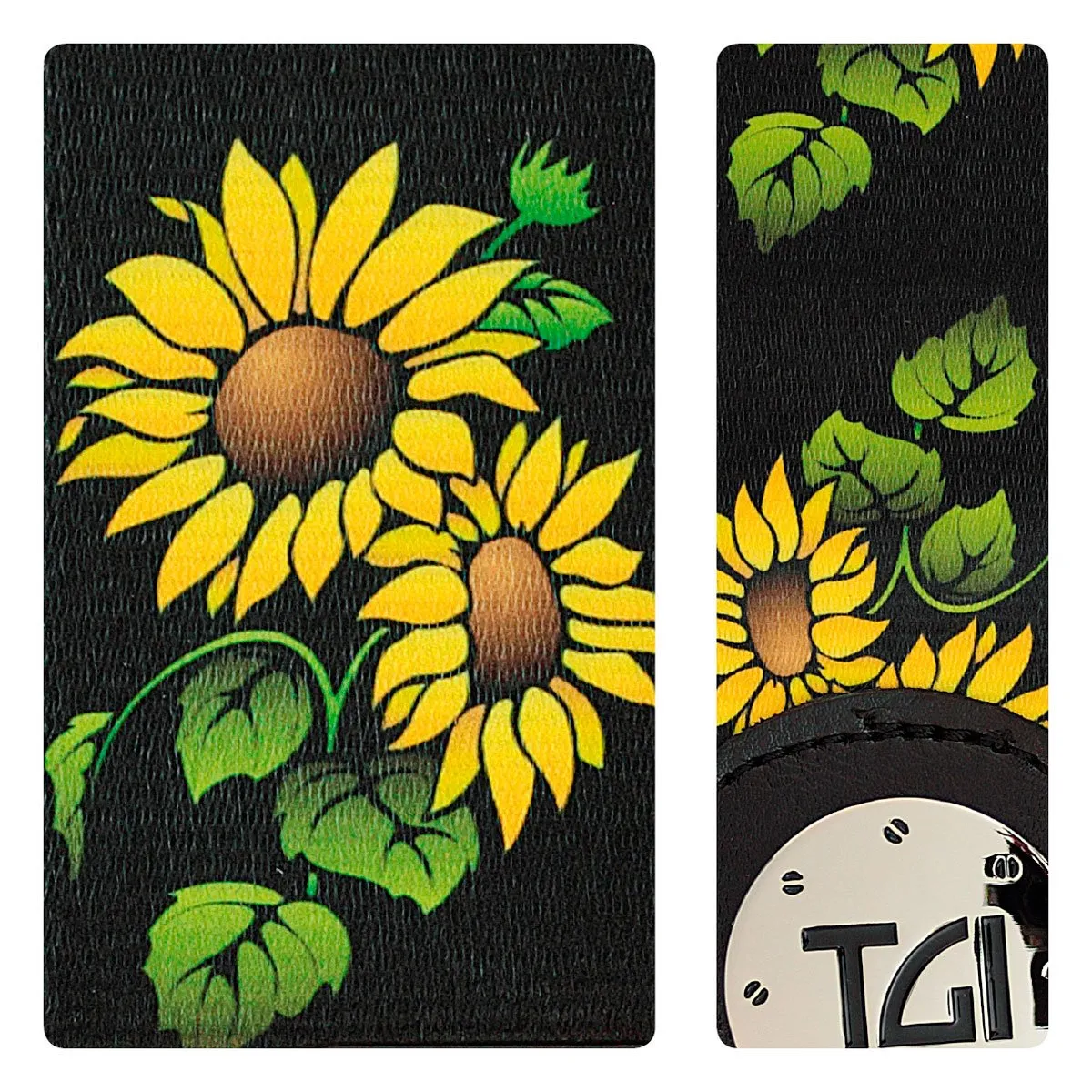 Guitar Strap - "Sunflower" design