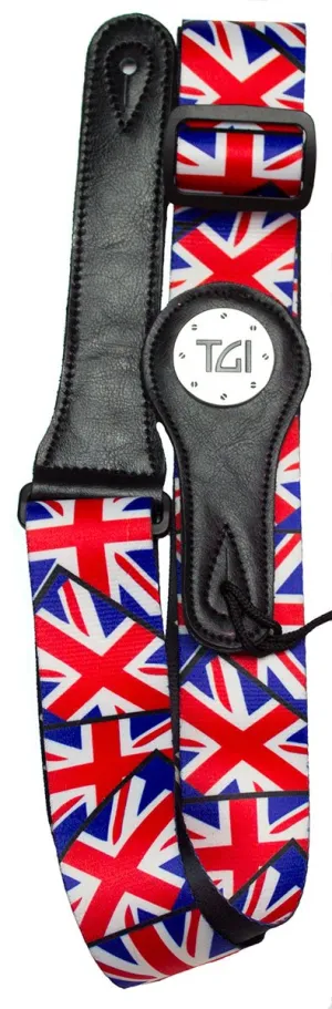 Guitar Strap - "Union Jack" Design