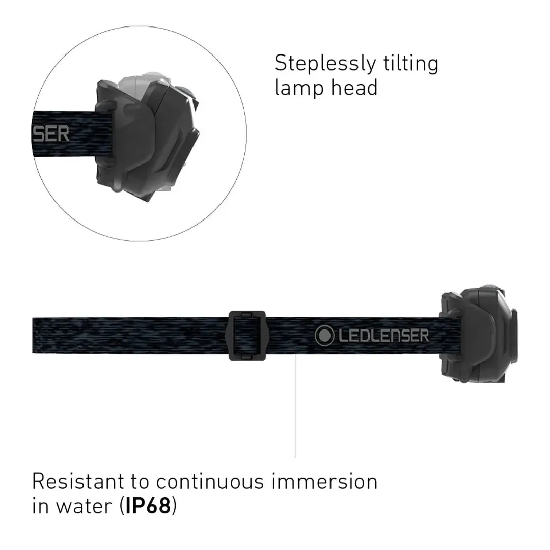 HF4R Core Rechargeable Head Torch - Black by LED Lenser