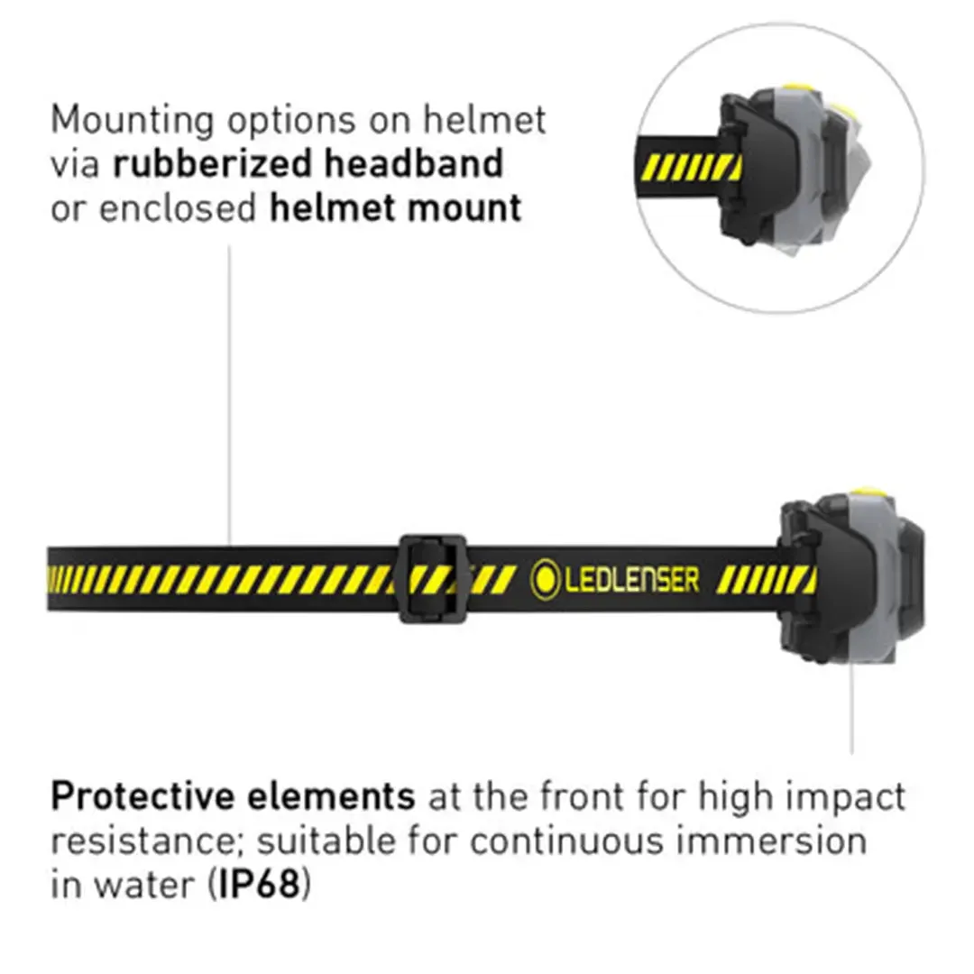 HF4R Work Rechargeable Head Torch by LED Lenser