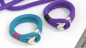 How to Make a Looped Climbing Rope Bracelet