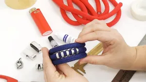 How to Make a Triple Strand Climbing Rope Bracelet