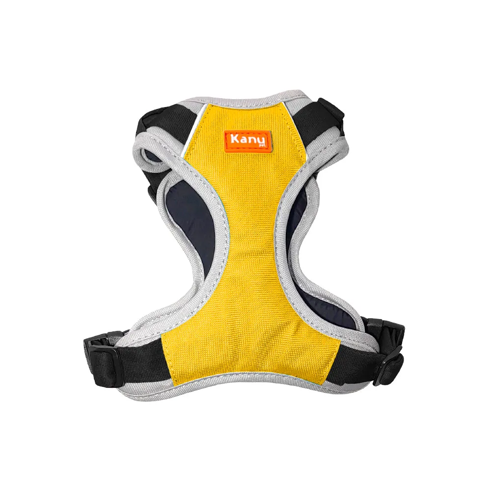 Kanu Pet Mini Walker Black/Yellow Dog Harness