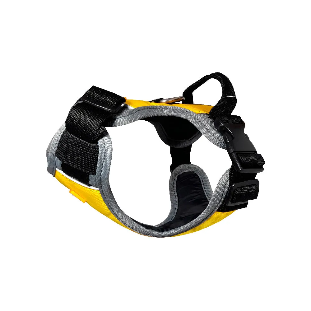 Kanu Pet Mini Walker Black/Yellow Dog Harness