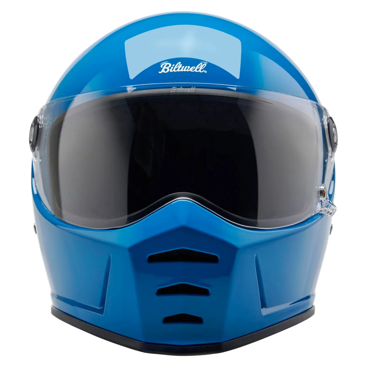 Lane Splitter DOT/ECE R22.06 Approved Full Face Helmet - Gloss Tahoe Blue