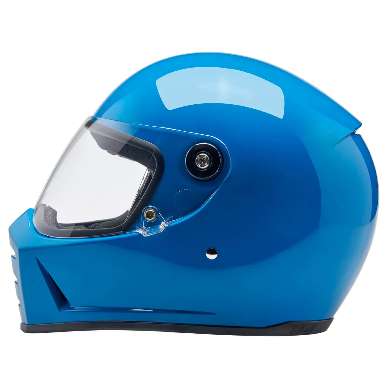 Lane Splitter DOT/ECE R22.06 Approved Full Face Helmet - Gloss Tahoe Blue