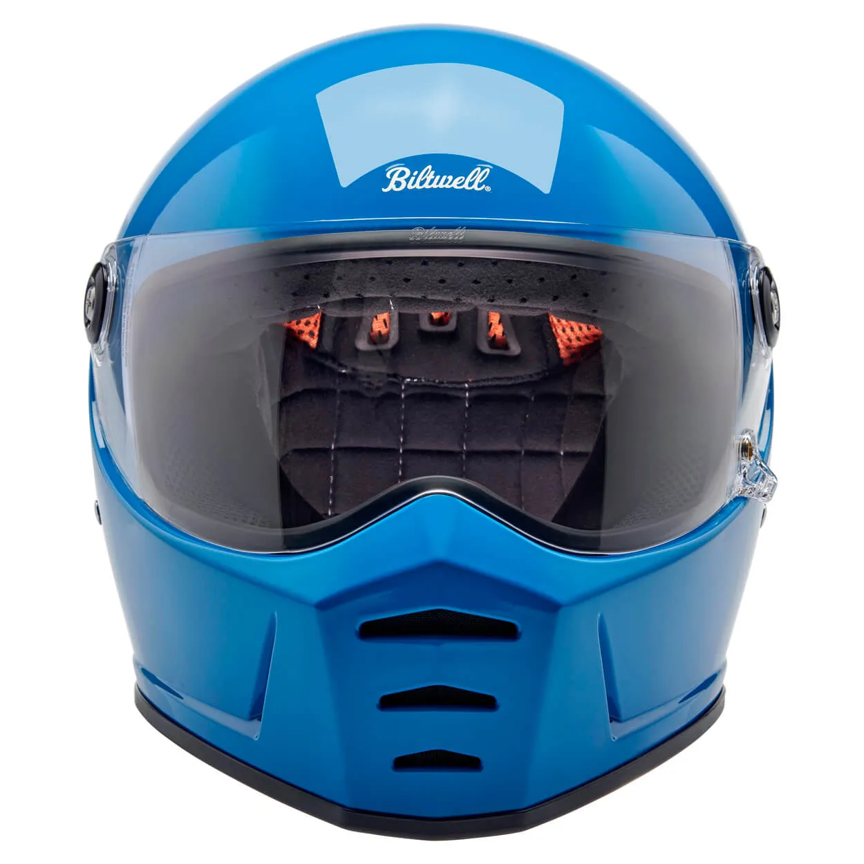 Lane Splitter DOT/ECE R22.06 Approved Full Face Helmet - Gloss Tahoe Blue