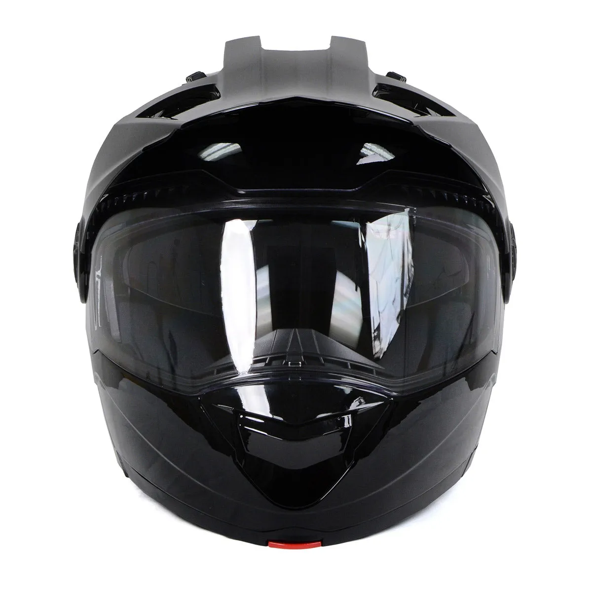 Milwaukee Helmets Gloss Black Ominous Dual Sport Advanced Motorcycle