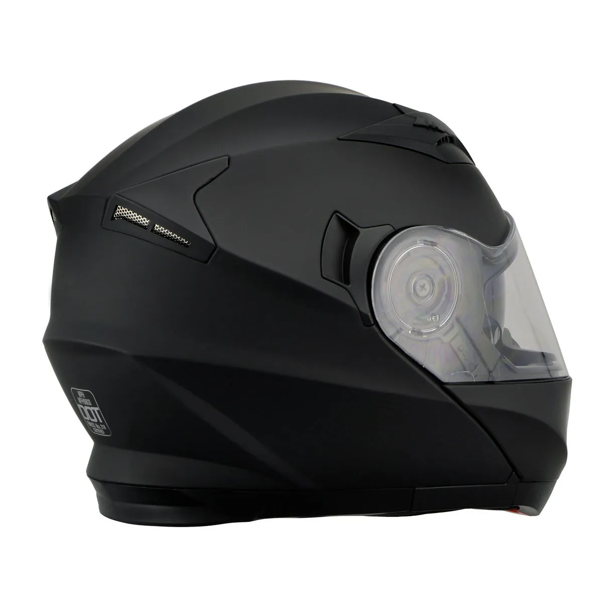 Milwaukee Performance Helmets MPH9803DOT 'Ionized' Matte Black