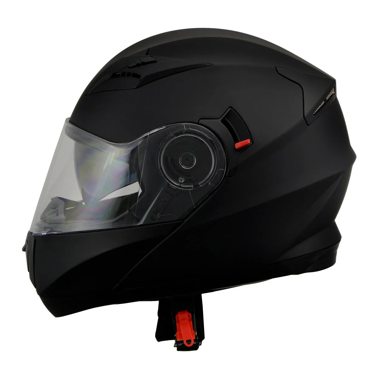 Milwaukee Performance Helmets MPH9803DOT 'Ionized' Matte Black