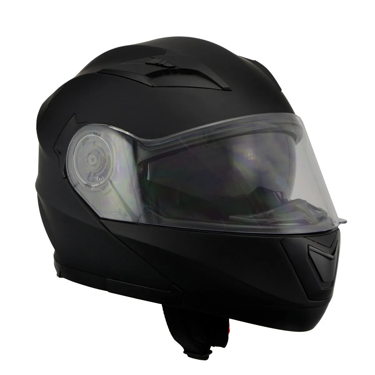 Milwaukee Performance Helmets MPH9803DOT 'Ionized' Matte Black