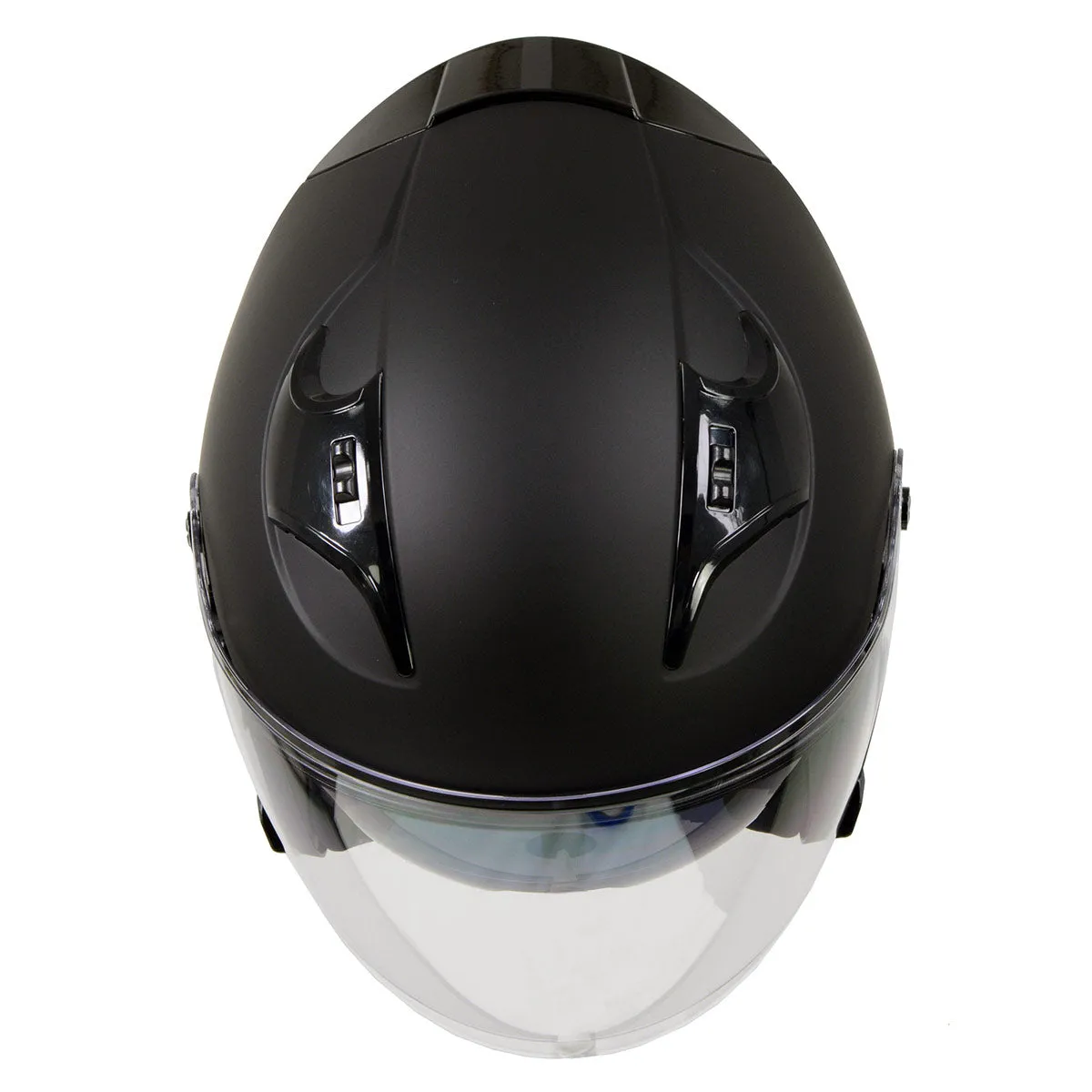 Milwaukee Performance Helmets MPH9805DOT 'Shift' Open Face 3/4 Matte