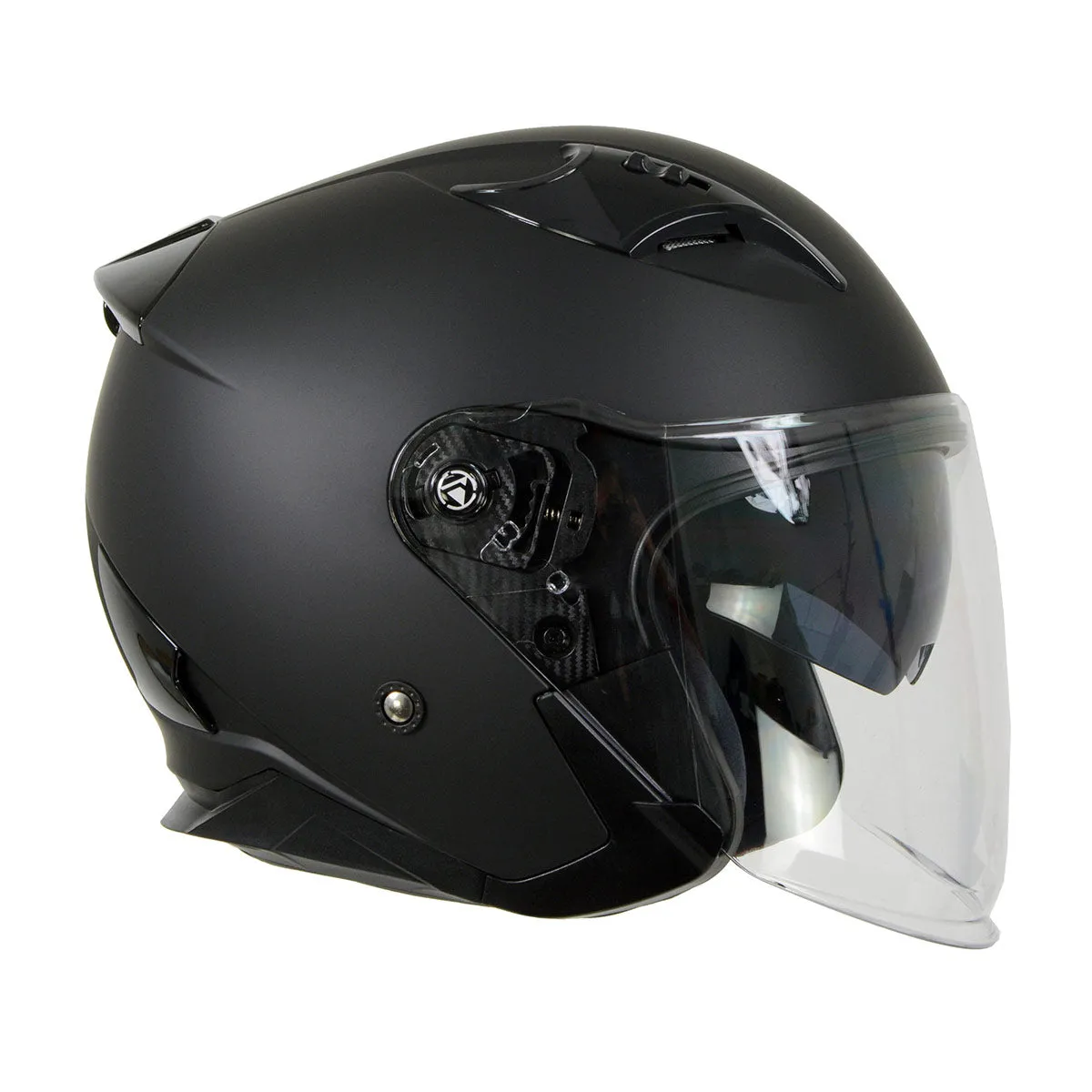 Milwaukee Performance Helmets MPH9805DOT 'Shift' Open Face 3/4 Matte