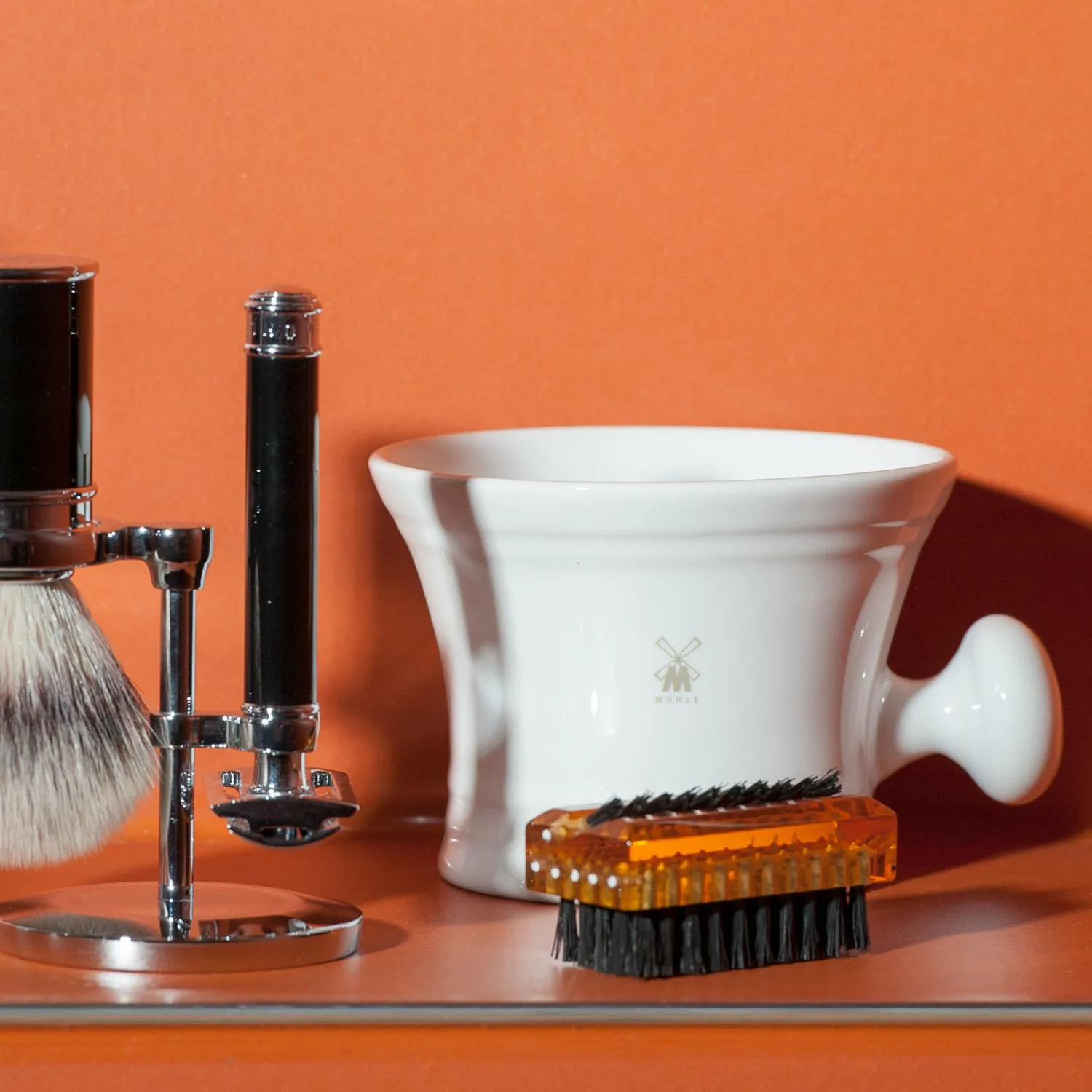 Muhle White Porcelain Shaving Mug
