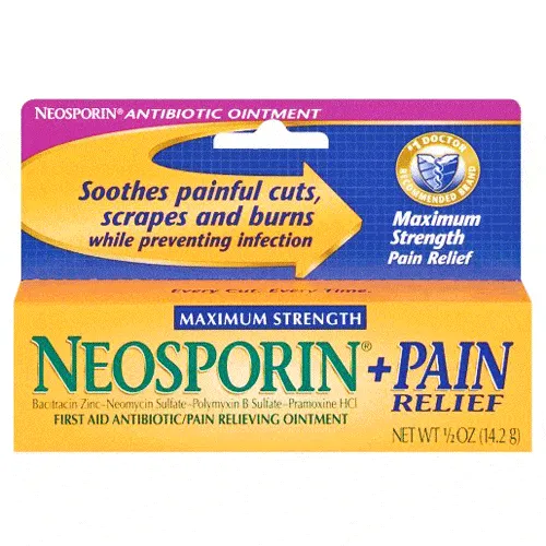 Neosporin Plus Pain Relief Antibiotic Ointment 0.5 oz