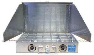 Partner Steel 18 Double Burner Stove