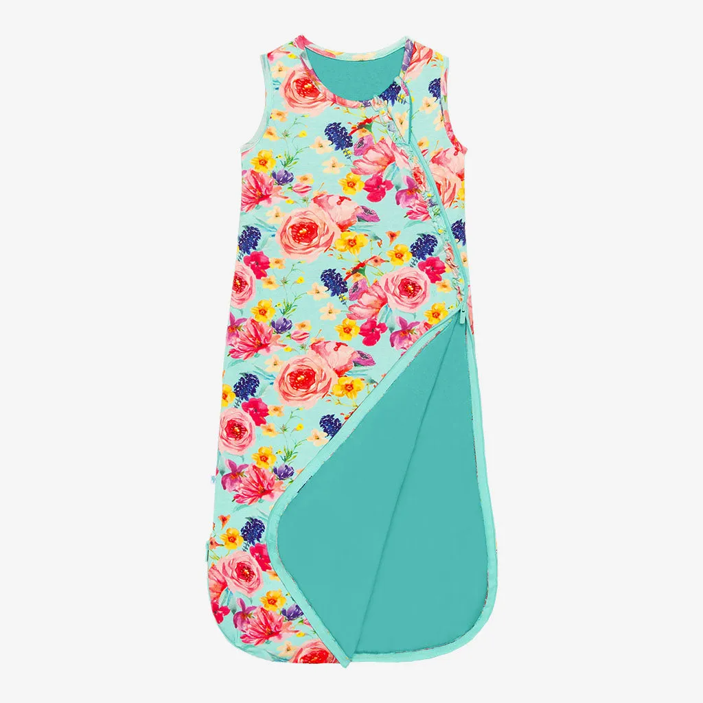 Posh Peanut 1.0 Tog Ruffled Sleeveless Sleep Bag - Olivia Mae