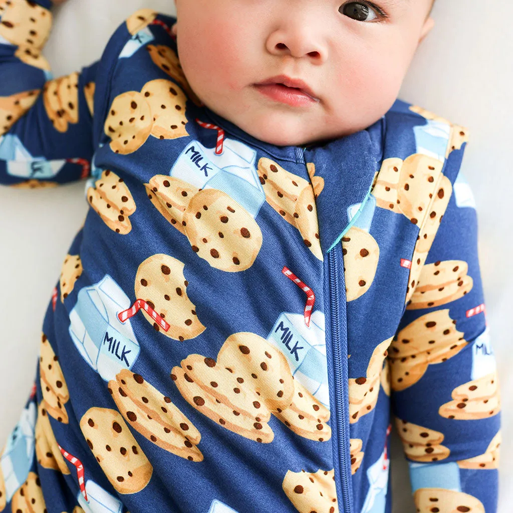 Posh Peanut 1.0 Tog Sleeveless Sleep Bag - Milk & Cookies