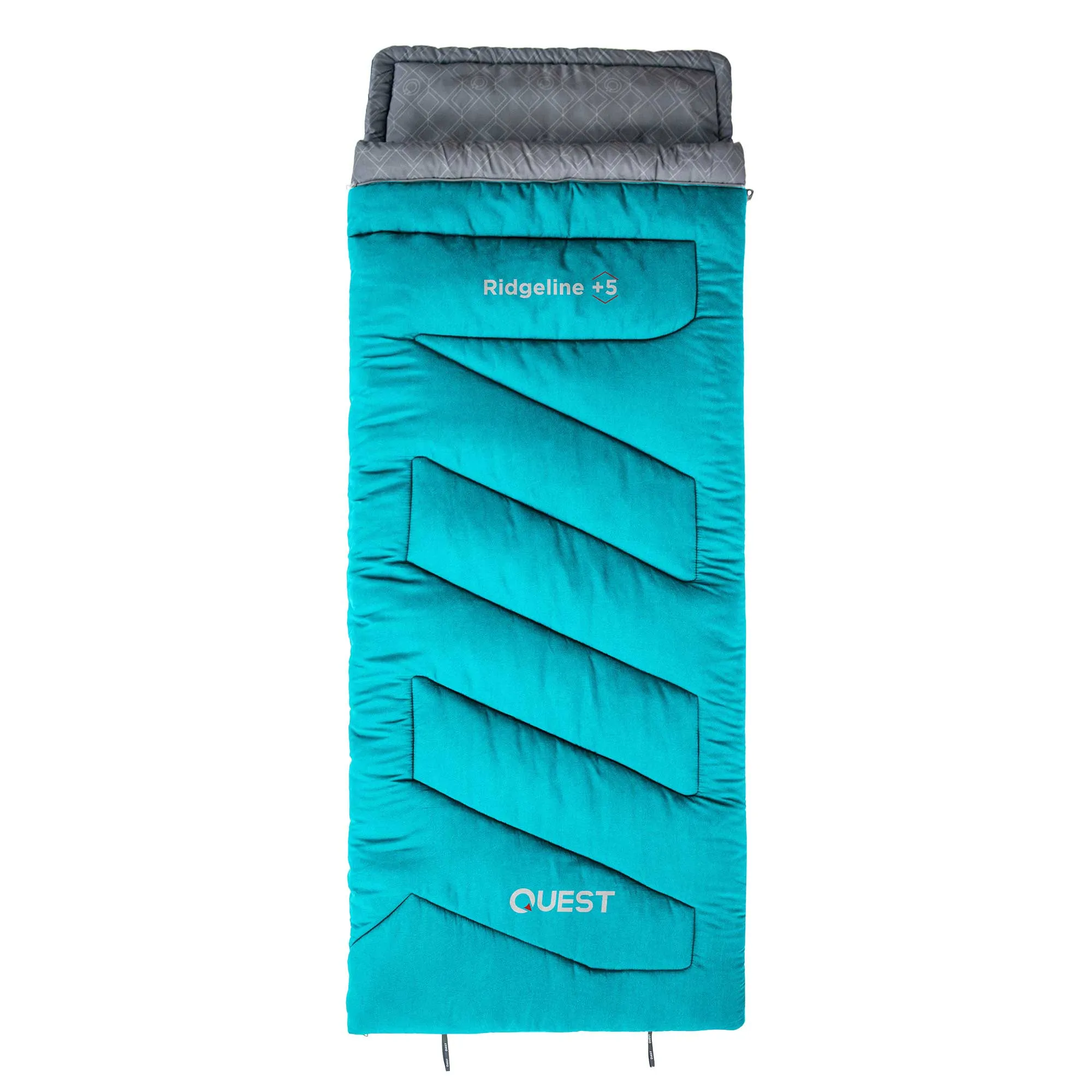 Quest Outdoors Ridgeline 5 Sleeping Bag - Ultra-Comfortable and Lightweight 5-Season Outdoor Sleeping Bag for Camping and Hiking