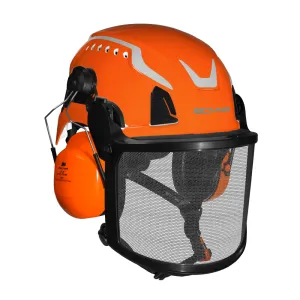 S3200 Arborist Chainsaw Helmet Mesh Visor and Ear Defenders