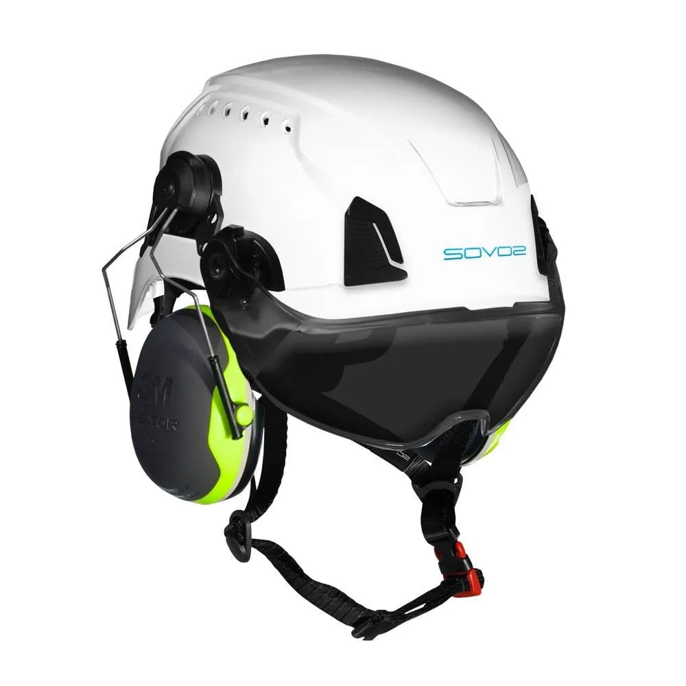 S3200 Chainsaw Helmet Half Visor and Ear Defenders