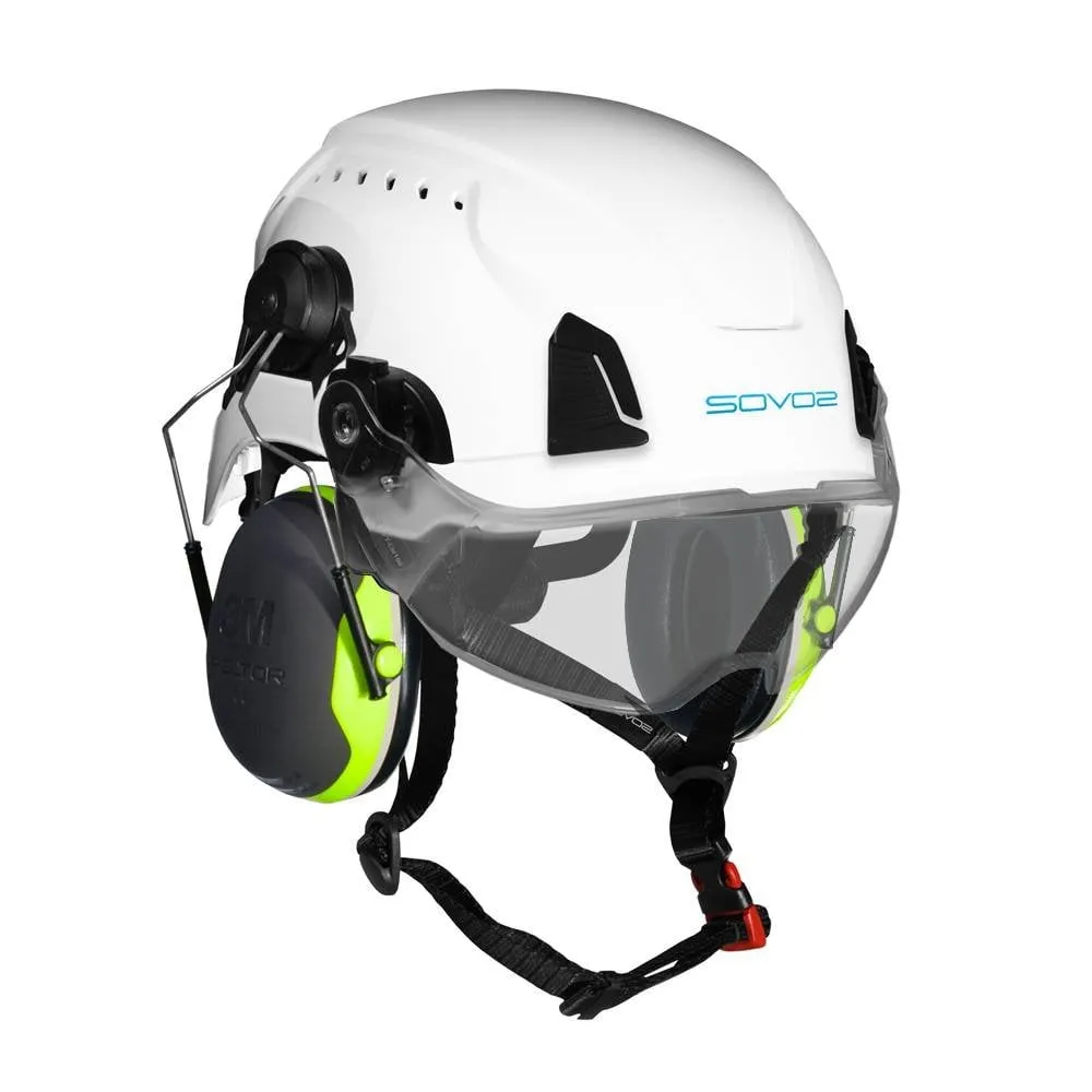 S3200 Chainsaw Helmet Half Visor and Ear Defenders