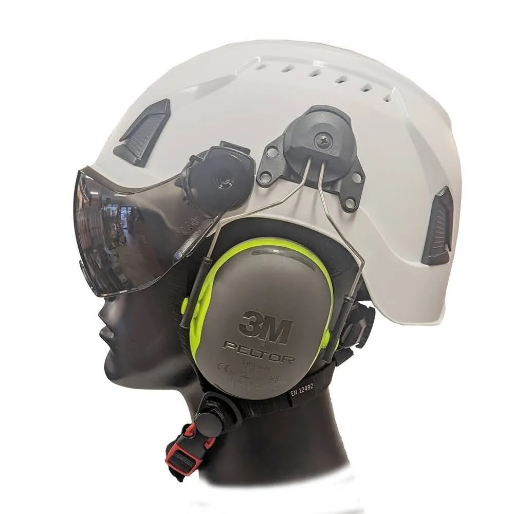 S3200 Chainsaw Helmet Half Visor and Ear Defenders