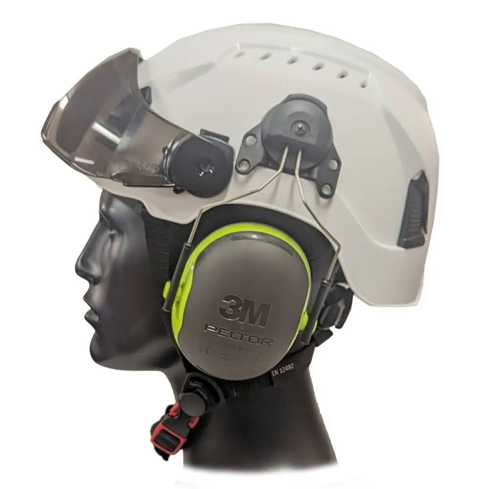 S3200 Chainsaw Helmet Half Visor and Ear Defenders