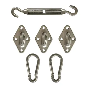 Shade Sail Fixtures - Triangle