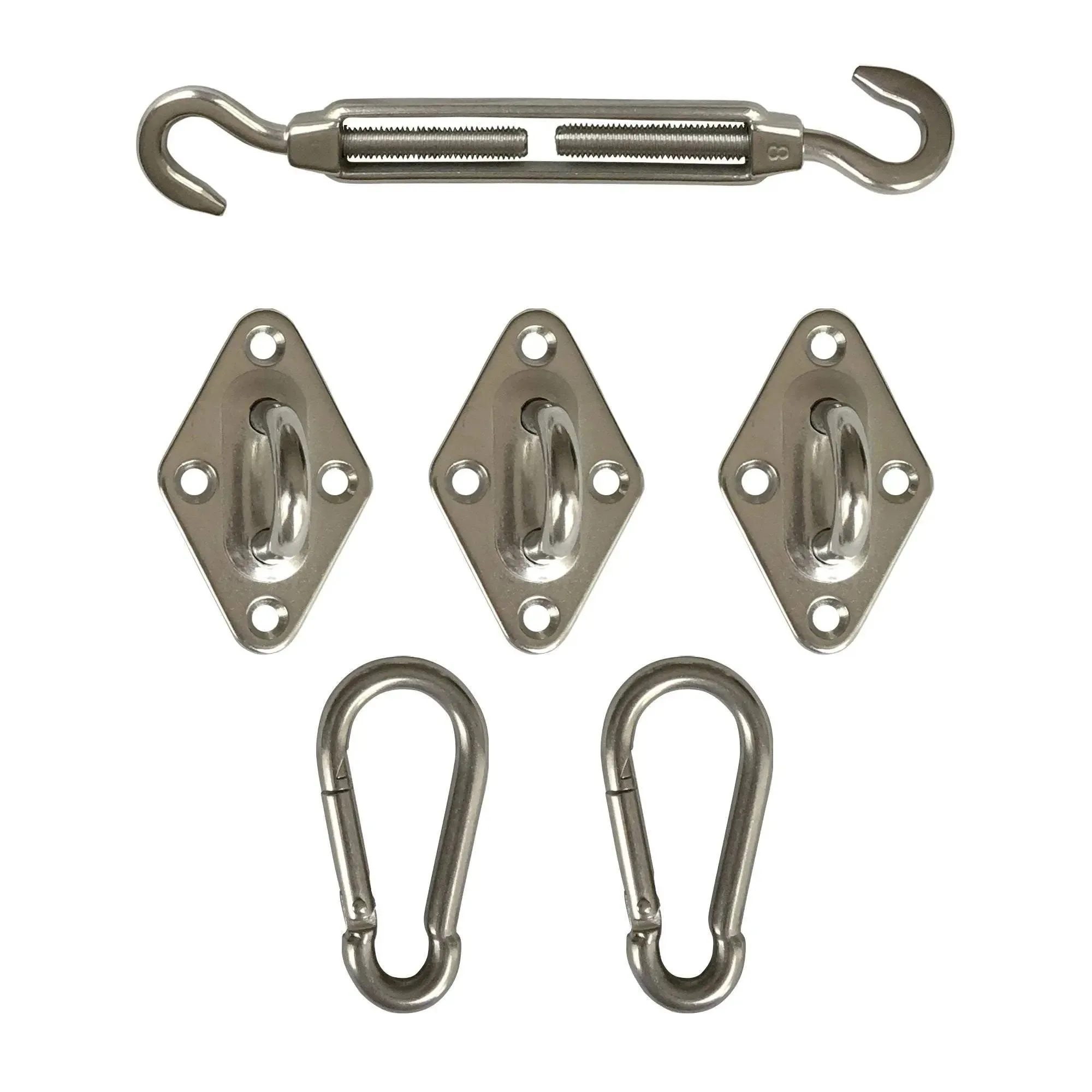 Shade Sail Fixtures - Triangle