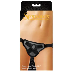 Sportsheets Deep Dive Adjustable Strap-On Harness Gray