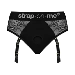 Strap on me Diva Small Black Harness Lingerie for Her